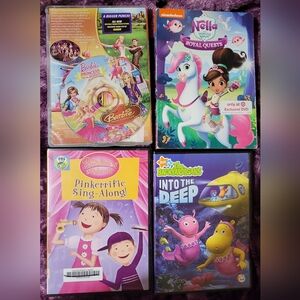 Barbie/Nickelodeon/PBS Kids DVD Bundle
